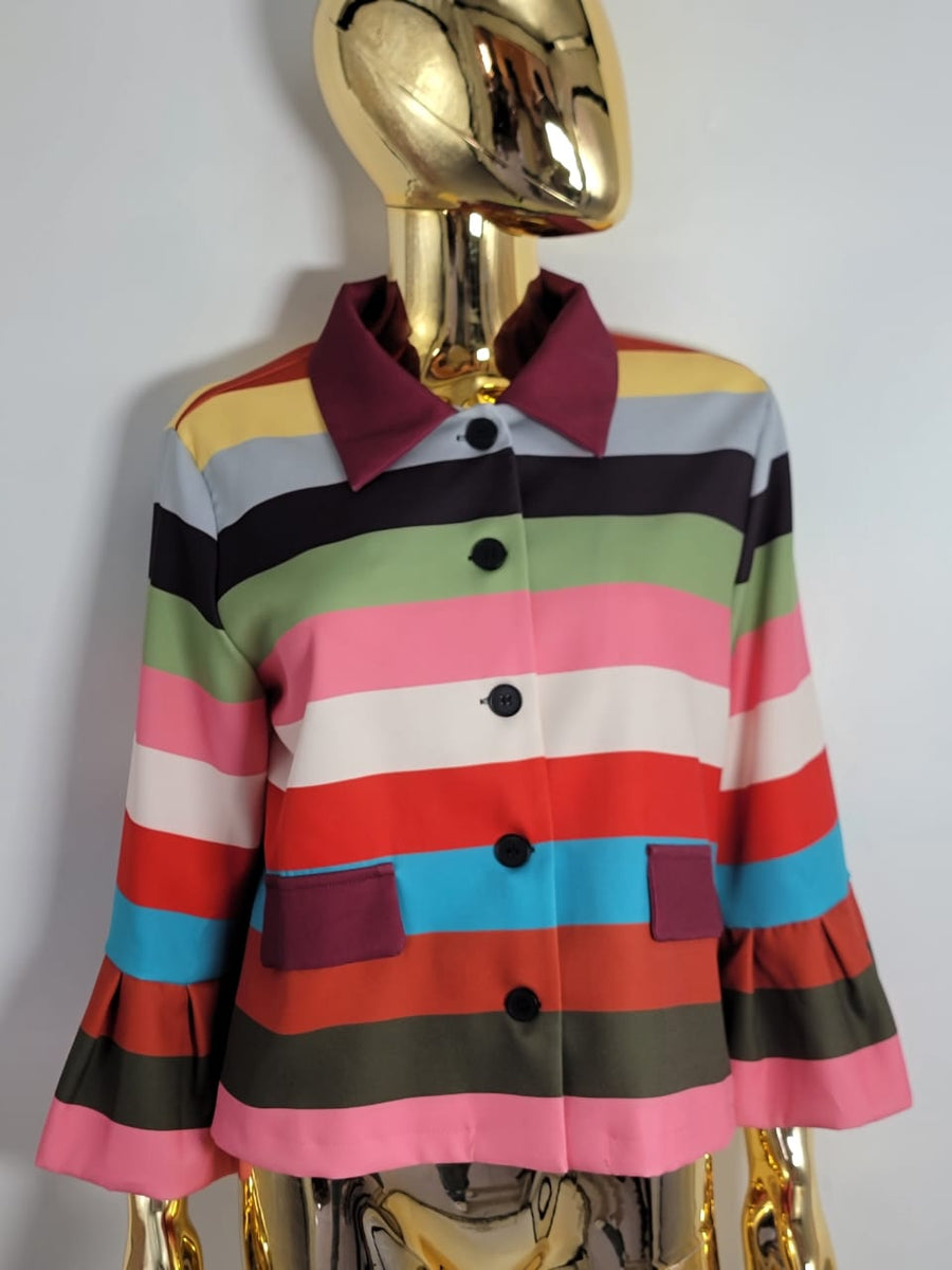 Blezer de Cores Uoozee