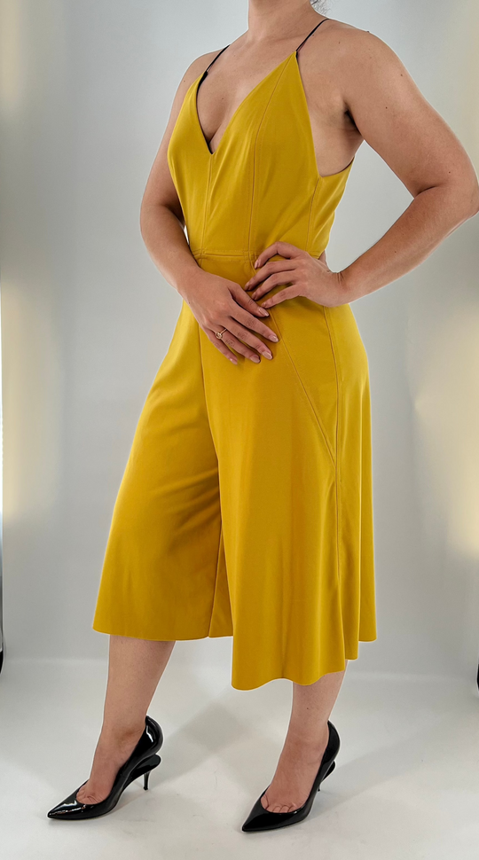 ☀️ Macacão Sacada Amarelo ✨