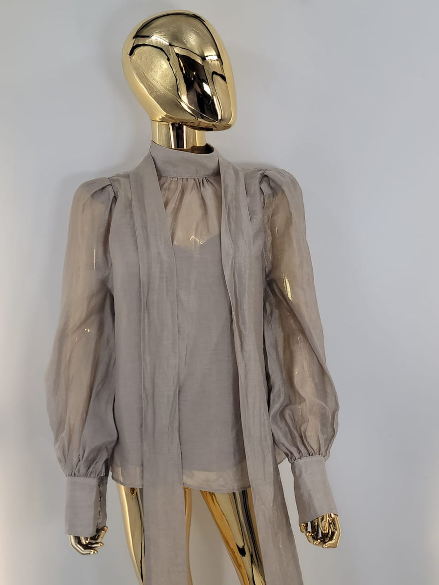 Blusa champanhe by Karen Millen