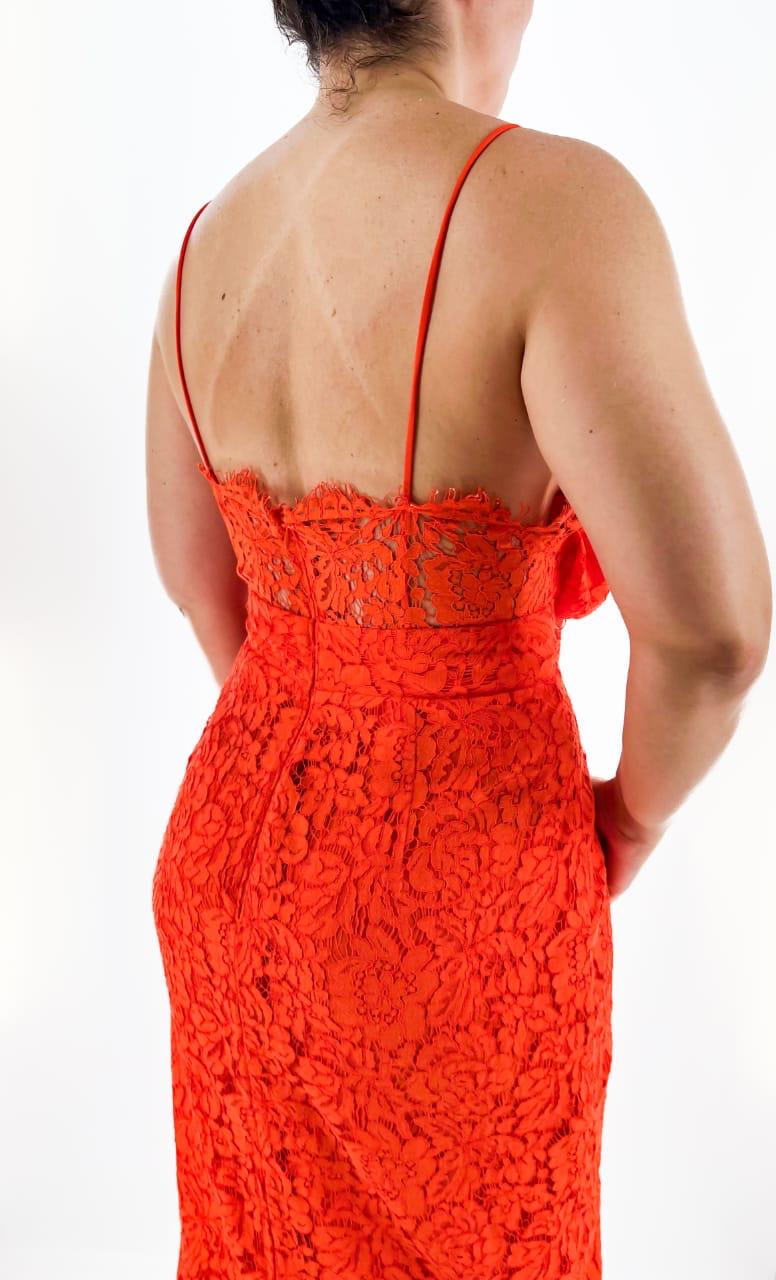 Vestido Laranja by Asos